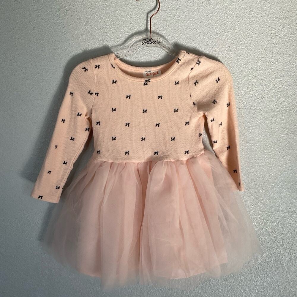 Super soft pink 2t cat and jack dress